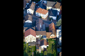 Vue aérienne de Administration locale à le quartier Urloffen in Appenweier dans le département Bade-Wurtemberg, Allemagne
