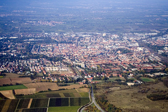 Photographie aérienne de Du sud à Landau in der Pfalz dans le département Rhénanie-Palatinat, Allemagne
