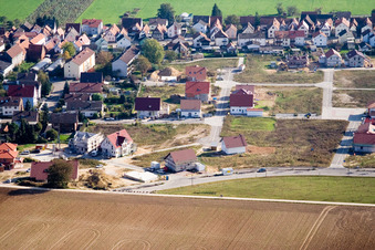 Image drone de Nouvelle zone de développement Am Höhenweg à Kandel dans le département Rhénanie-Palatinat, Allemagne