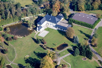 Grötzingen, domaine Schmieder au Rittnerthof à le quartier Durlach in Karlsruhe dans le département Bade-Wurtemberg, Allemagne d'en haut