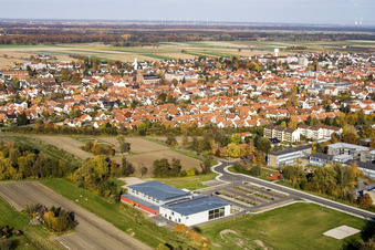 Photographie aérienne de Salle Bienwald Kandel à Kandel dans le département Rhénanie-Palatinat, Allemagne