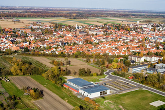 Salle Bienwald Kandel à Kandel dans le département Rhénanie-Palatinat, Allemagne d'en haut