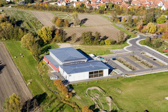 Salle Bienwald Kandel à Kandel dans le département Rhénanie-Palatinat, Allemagne hors des airs