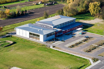 Image drone de Salle Bienwald Kandel à Kandel dans le département Rhénanie-Palatinat, Allemagne