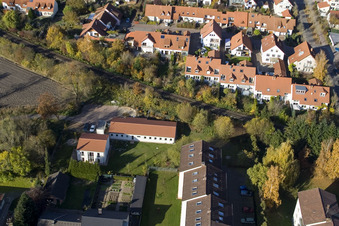 Vue aérienne de Cabinet vétérinaire à Kandel dans le département Rhénanie-Palatinat, Allemagne