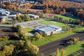 Vue oblique de Salle Bienwald Kandel à Kandel dans le département Rhénanie-Palatinat, Allemagne