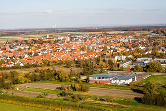 Image drone de Salle Bienwald Kandel à Kandel dans le département Rhénanie-Palatinat, Allemagne