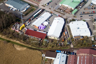 Photographie aérienne de Horstring à le quartier Minderslachen in Kandel dans le département Rhénanie-Palatinat, Allemagne