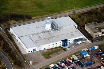 Vue aérienne de Medarth MBM à Offenbach an der Queich dans le département Rhénanie-Palatinat, Allemagne