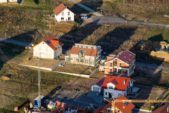Image drone de Sur la haute piste à Kandel dans le département Rhénanie-Palatinat, Allemagne