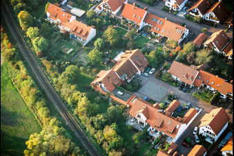 Photographie aérienne de Au Jardin des Mirabelles à Kandel dans le département Rhénanie-Palatinat, Allemagne