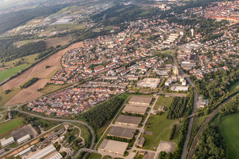 Photographie aérienne de Rue Sondernheimer à Germersheim dans le département Rhénanie-Palatinat, Allemagne