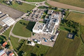 Image drone de Beinheim dans le département Bas Rhin, France