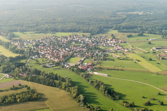 Forstfeld dans le département Bas Rhin, France hors des airs
