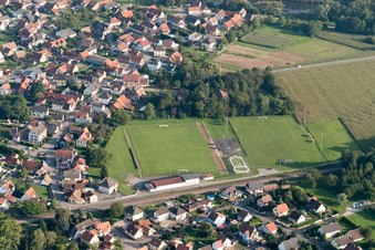 Rountzenheim dans le département Bas Rhin, France vue d'en haut