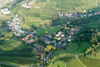 Vue aérienne de Oberkirch dans le département Bade-Wurtemberg, Allemagne