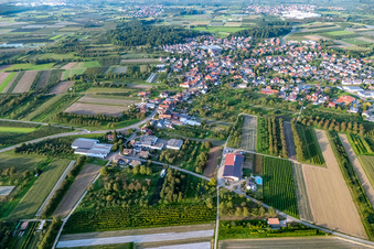 Vue oblique de Quartier Zusenhofen in Oberkirch dans le département Bade-Wurtemberg, Allemagne