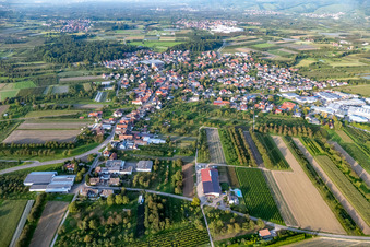 Vue aérienne de Quartier Zusenhofen in Oberkirch dans le département Bade-Wurtemberg, Allemagne