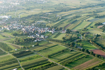 Vue d'oiseau de Quartier Urloffen in Appenweier dans le département Bade-Wurtemberg, Allemagne