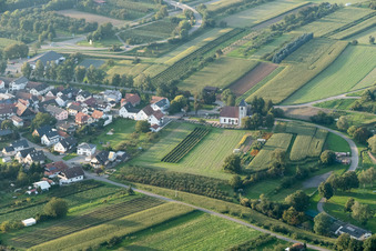 Quartier Urloffen in Appenweier dans le département Bade-Wurtemberg, Allemagne vue du ciel