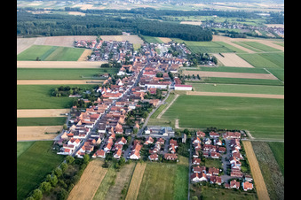Image drone de Quartier Hayna in Herxheim bei Landau dans le département Rhénanie-Palatinat, Allemagne