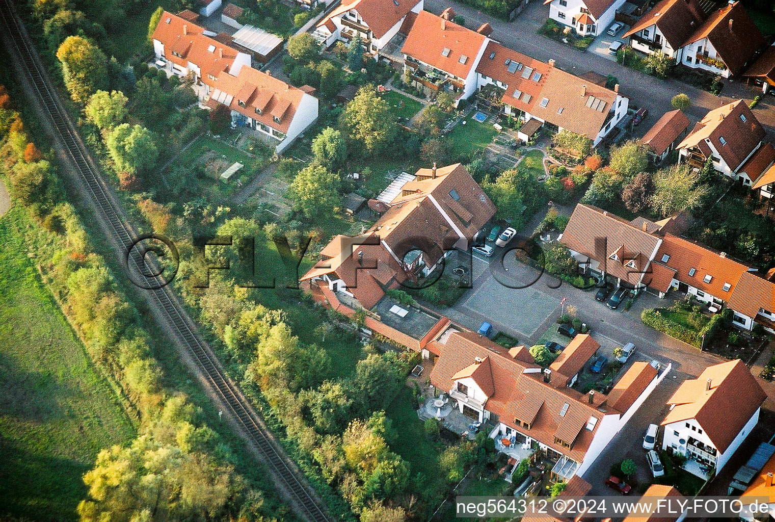 Photographie aérienne de Au jardin des Mirabelles à Kandel dans le département Rhénanie-Palatinat, Allemagne