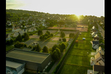 Villers-sur-Mer dans le département Calvados, France vue d'en haut