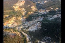 Vue aérienne de Euro Mas Srl à Nuvolera dans le département Brescia, Italie
