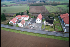 Vue aérienne de Steinfeld dans le département Rhénanie-Palatinat, Allemagne