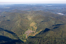Vue aérienne de Böllenborn dans le département Rhénanie-Palatinat, Allemagne