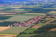 Vue aérienne de Quartier Minderslachen in Kandel dans le département Rhénanie-Palatinat, Allemagne
