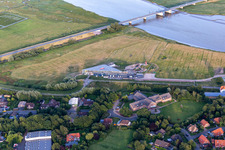 Photographie aérienne de Multimar Wattforum à Tönning dans le département Schleswig-Holstein, Allemagne