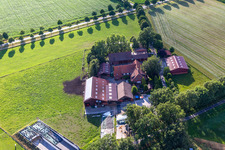 Photographie aérienne de Ferme sur Uhlandweg à le quartier Tungerloh-Pröbsting in Gescher dans le département Rhénanie du Nord-Westphalie, Allemagne