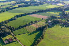 Vue aérienne de Winterswijk Miste dans le département Gueldre, Pays-Bas