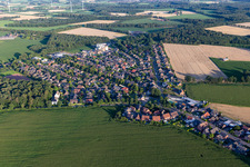 Vue aérienne de Quartier Barlo in Bocholt dans le département Rhénanie du Nord-Westphalie, Allemagne