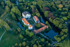 Vue aérienne de Quartier Hoxfeld in Borken dans le département Rhénanie du Nord-Westphalie, Allemagne