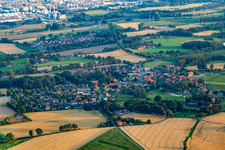 Vue aérienne de Quartier Lippramsdorf in Haltern am See dans le département Rhénanie du Nord-Westphalie, Allemagne