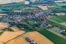 Vue oblique de Quartier Lippramsdorf in Haltern am See dans le département Rhénanie du Nord-Westphalie, Allemagne