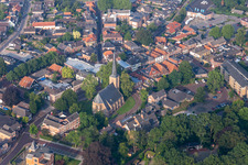 Vue oblique de Eibergen dans le département Gueldre, Pays-Bas