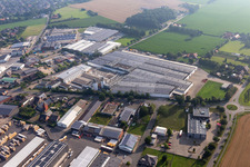 Vue aérienne de Ter Hürne GmbH à Südlohn dans le département Rhénanie du Nord-Westphalie, Allemagne