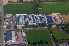 Vue aérienne de Holzland Wehiling & Busert GmbH à Südlohn dans le département Rhénanie du Nord-Westphalie, Allemagne