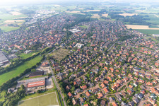 Vue oblique de Quartier Ramsdorf in Velen dans le département Rhénanie du Nord-Westphalie, Allemagne