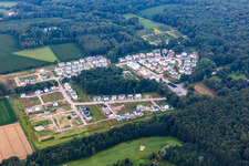 Vue aérienne de À la Marienkapelle à le quartier Resse in Gelsenkirchen dans le département Rhénanie du Nord-Westphalie, Allemagne