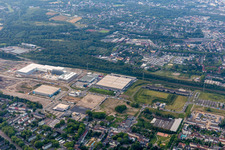 Vue aérienne de Almaring, Libreco à le quartier Gelsenkirchen-Bulmke-Hüllen in Gelsenkirchen dans le département Rhénanie du Nord-Westphalie, Allemagne