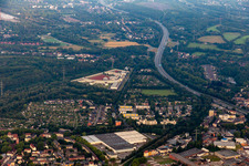 Vue aérienne de Établissement correctionnel à le quartier Feldmark in Gelsenkirchen dans le département Rhénanie du Nord-Westphalie, Allemagne