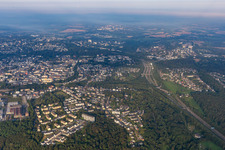 Vue aérienne de Quartier Kleinumstand in Velbert dans le département Rhénanie du Nord-Westphalie, Allemagne