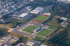 Vue aérienne de Velbert dans le département Rhénanie du Nord-Westphalie, Allemagne