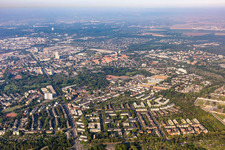 Vue aérienne de Quartier Ossendorf in Köln dans le département Rhénanie du Nord-Westphalie, Allemagne