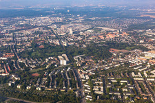 Vue aérienne de Quartier Neuehrenfeld in Köln dans le département Rhénanie du Nord-Westphalie, Allemagne