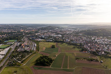 Vue aérienne de Quartier Derendingen-Zentrum in Tübingen dans le département Bade-Wurtemberg, Allemagne